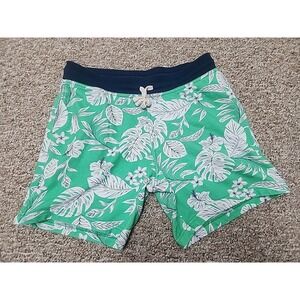 Chubbies lounge wear Green leaf Shorts Men's Medium 7"